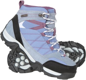 Kinder/kleuterpad suède wandelschoenen (Lila) - EU 18 / UK 2