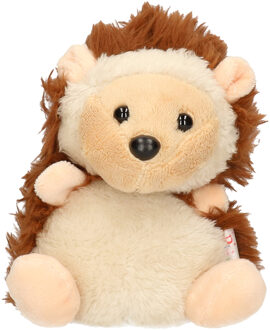 Kinder knuffels egel van 14 cm - Knuffeldier Multikleur
