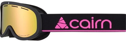 Kinder Skibril Maestro J CLX3 Mat Black Neon Pink Zwart - One Size