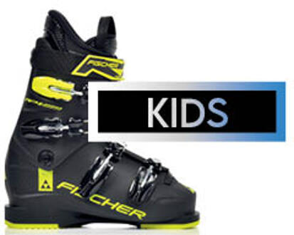 Kinder Skischoen huren verhuur 2Weken Wit