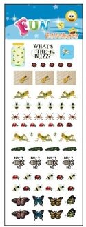 Kinder stickers insecten - Stickers Multikleur