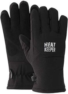 Kinder Thermo Handschoenen Plus Zwart-9-12 jaar - 9-12 jaar