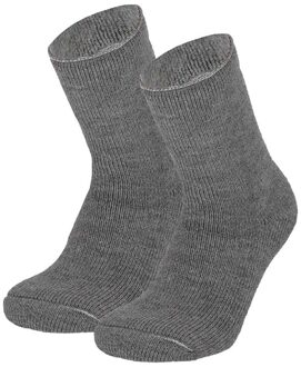 Kinder Thermo Sokken Medium Grey - 31/35