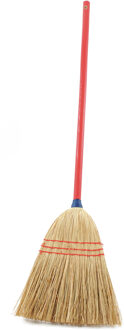 Kinderbezem - Stro - Rode Steel - 75 cm - Kamerbezem