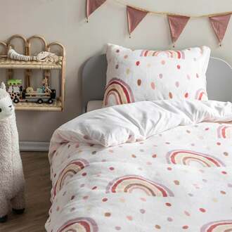 Kinderdekbedovertrek Fleece - 140x200 Cm Meerkleurig - - Fresh And Co Kids - Dekbed-Discounter.nl