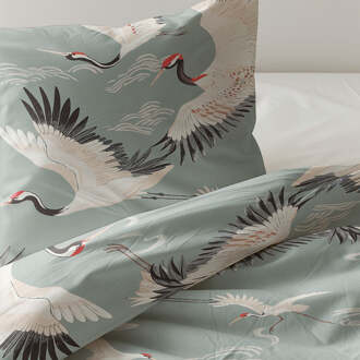 Kinderdekbedovertrek Katoen - 140x200 Cm Meerkleurig - Dieren - Fresh And Co Kids - Dekbed-Discounter.nl