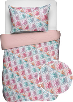 Kinderdekbedovertrek Katoen - 140x200 Cm Meerkleurig - - Fresh And Co Kids - Dekbed-Discounter.nl