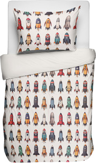 Kinderdekbedovertrek Katoen - 140x200 Cm Meerkleurig - - Fresh And Co Kids - Dekbed-Discounter.nl