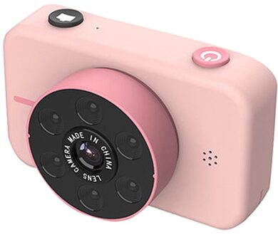 Kinderen 4K Hd Voor Achter Dual Selfie Camera 50.0MP Kids Jongens Meisjes Xmas roze