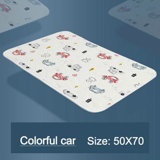 Kinderen Anti-Kwel Kussen Baby Katoenen Beschermende Kleine Lakens Baby Gaas Ademend Luier Aankleedkussen Baby Crawlin car50X70