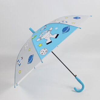 Kinderen Astronaut Type Kinderen Paraplu Opvouwbare Nylon Captain Zonnige En Regenachtige Paraplu Kids Studenten Carry Supplies 01