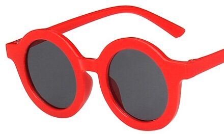 Kinderen Baby 'S Retro Effen Kleur Leuke Outdoor Strand Bescherming Voor Kinderen rood