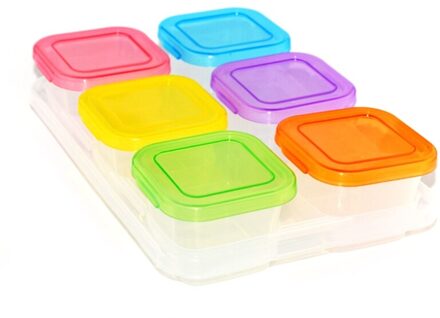 Kinderen Babyvoeding Container Koelkast Bevriezen Kubussen Met Lade Opbergdoos