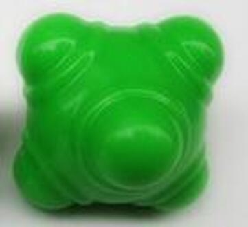 Kinderen Basketbal Bal Training Reactie Lamp Zeshoekige Bal Basketbal Defensieve Training Apparatuur Voor Kids groen difficulty