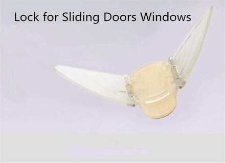 Kinderen Bescherming Baby Veiligheid Lock Vlinder Schuifdeuren Windows Kabinet Sloten Stopper Kids Veiligheidsslot Vergrendelingen Baby Care