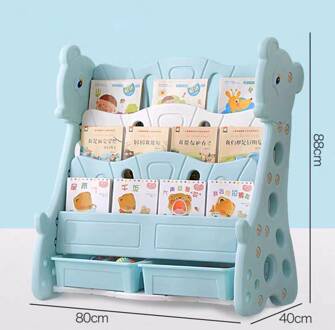 Kinderen Boekenplank Книжная Полка Opslag Plank Baby Boekenkast Rekken Huishoudelijke Basisschool Foto Boek Planken Eenvoudige bruingeel