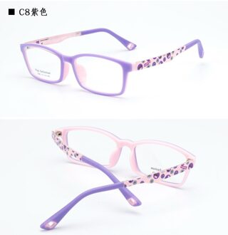 Kinderen Brillen Lichtgewicht Flexibele Eyewear Frame Kinderen Recept Jongen Meisje brilmontuur TR90 Optische 685 C8
