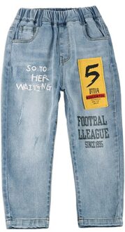 Kinderen Broek Meisjes Peuter Jongens Jeans Dikke Kinderen Jeans voor Jongens Jeans Kids Jongen Casual Denim Broek Peuter Kinderen Kleding 5-14Y 4T