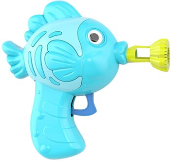 Kinderen Bubble Gun Speelgoed Cartoon Vis Zeep Water Bubble Machine Plezier Bubble Maker Zomer Speelgoed Voor Kinderen Peuters Indoor Outdoor groen