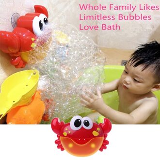 Kinderen Bubble Krabben Babybadje Speelgoed Grappig Bad Bubble Maker Peuter Zwembad Bad Zeep Machine Speelgoed Voor Kinderen Kerstcadeaus