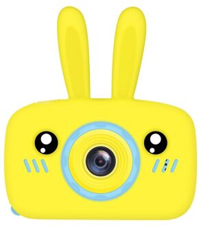 Kinderen Camera Digitale Camera 2 "Hd Cartoon Kid Camera Mini Cam Speelgoed Kinderen Educatief Speelgoed Camera Voor meisje Jongen geel