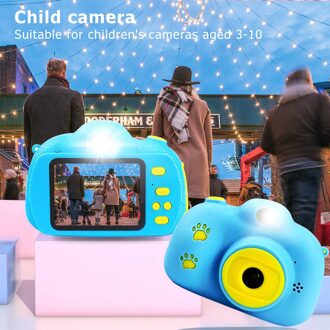 Kinderen Camera Hd Digitale Mini Video Camera 1080P 2.0 Inch Oplaadbare Leuke Cartoon Educatief Speelgoed Voor Kinderen Verjaardagscadeautjes