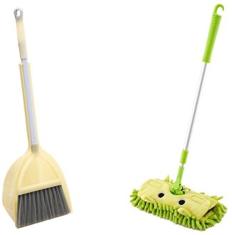 Kinderen Cleaning Kit Set Van 3, kinderen Housekeeping Cleaning Kit Cartoon Kinderspeelgoed Schoonmaken Game Speelgoed Inbegrepen. Br type 1