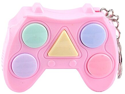Kinderen Creatieve Game Doorbraak Onbeperkt Geheugen Knop Verlichting Verlichten Boring Elektronische Muziek Speelgoed Roze