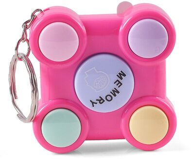Kinderen Creatieve Game Doorbraak Onbeperkt Geheugen Knop Verlichting Verlichten Boring Knop Elektronische Muziek Speelgoed roos rood