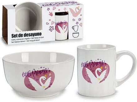 Kinderen Diner Set Porselein (26X7X13,8 Cm) 2 Stuks