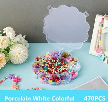 Kinderen Educatief Diy Handgemaakte Kralen Speelgoed Met Accessoires En Zon Bloem Opbergdoos Set Meisje Handgemaakte Interactieve Speelgoed 2