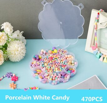 Kinderen Educatief Diy Handgemaakte Kralen Speelgoed Met Accessoires En Zon Bloem Opbergdoos Set Meisje Handgemaakte Interactieve Speelgoed 7