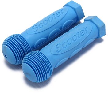 Kinderen Fiets Driewieler Scooter Rubberen Grip Handvat Antislip Multi-color Optie Blauw