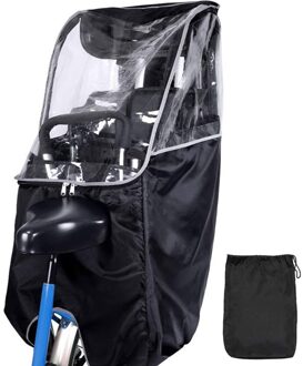 Kinderen Fiets Regenjas Waterdichte Regenkleding Pak Fiets Regendicht Regenjassen Cover Regen Bescherming Bike Back Stoelen Regen