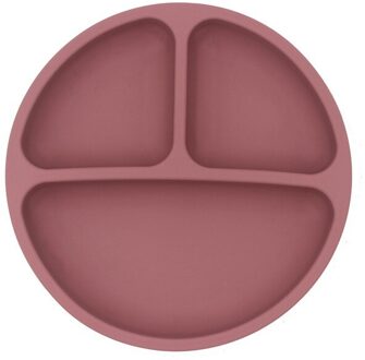 Kinderen Gerechten Baby Silicone Sucker Kom Kindje Glimlach Gezicht Plaat Servies Set Glimlach Gezicht Baby Servies Set Kids Plaat roos