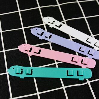Kinderen Gezicht Cover Santi-Lekvrij Verstelbare Verlengsnoer Anti-Slip Gesp (4 Stuks In Willekeurige Kleuren) 4reeks piglet