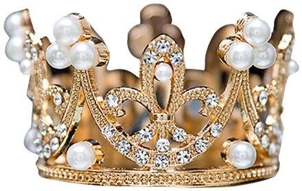 Kinderen Gold Sliver Hoofddeksels Meisjes Jurk Prinses Haaraccessoires Bakken Cake Kroon Hoofdtooi Kinderen Hoofdband Voor Kids Goud