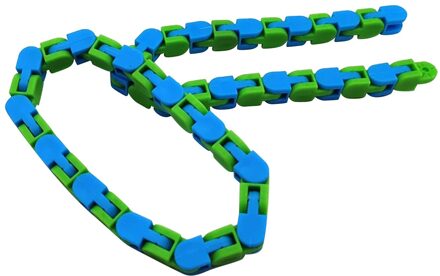 Kinderen Grappige Fidget Fiddle Zintuiglijke Speelgoed Wacky Tracks Stress Educatiaon Blok Kleurrijke Puzzel Zintuiglijke Fidget Speelgoed Stress Licht Geel