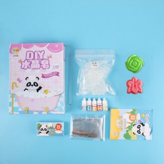 Kinderen Handgemaakte Zeep Diy Handgemaakte Materiaal Tas Set Crystal Zeep Creatieve Zeep Maken Levert Diy Melt In Giet zeep bloem
