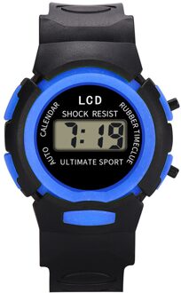 Kinderen Horloge Led Sport Flash Digitale Waterdichte Klok Voor Jongens Meisjes Multifunctionele Elektronische Polshorloge Kids Horloges