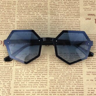 Kinderen Jongen Meisje Onregelmatige Zonnebril Shades Lenzen UV400 Bescherming 0-8Y Peuter Sunglass diep blauw