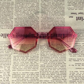 Kinderen Jongen Meisje Onregelmatige Zonnebril Shades Lenzen UV400 Bescherming 0-8Y Peuter Sunglass Rood