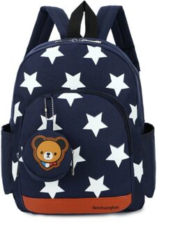 Kinderen Kids Schooltas Peuters Baby Jongens Meisjes Star Print Rugzakken Kwekerij Leuke Rugzak Kleuterschool Schooltas