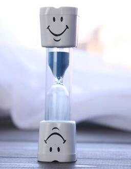 Kinderen Kids Tandenborstel Timer Zandloper Zand Klok Ei Timer 3 Minuten Timer Voor Thee/Cafe blauw