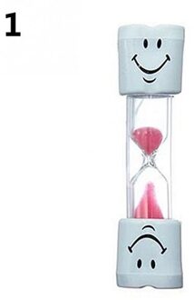 Kinderen Kids Tandenpoetsen Timer 3 Minuten Smiling Face Zandloper Zandloper Douche Zandloper Zandloper Klok Zandloper Roze