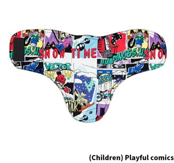 Kinderen Kids Winter Thermische Fleece Ski Masker Gezicht Cover Snowboard Hood Sjaals Outdoor Sport Winddicht Fietsen Hoofddeksels Rood