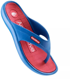 Kinderen/kinderen alemos teenslippers Blauw - 37