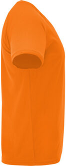 Kinderen/kinderen bahrein sport t-shirt Oranje - 104