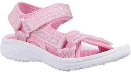 Kinderen/Kinderen Bodiam Gerecycleerde Sandalen (Roze/Wit) - EU 29 / UK 11