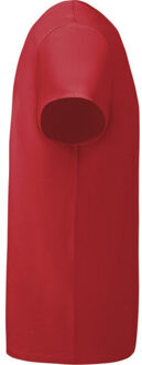 Kinderen/kinderen breda t-shirt Rood - 128